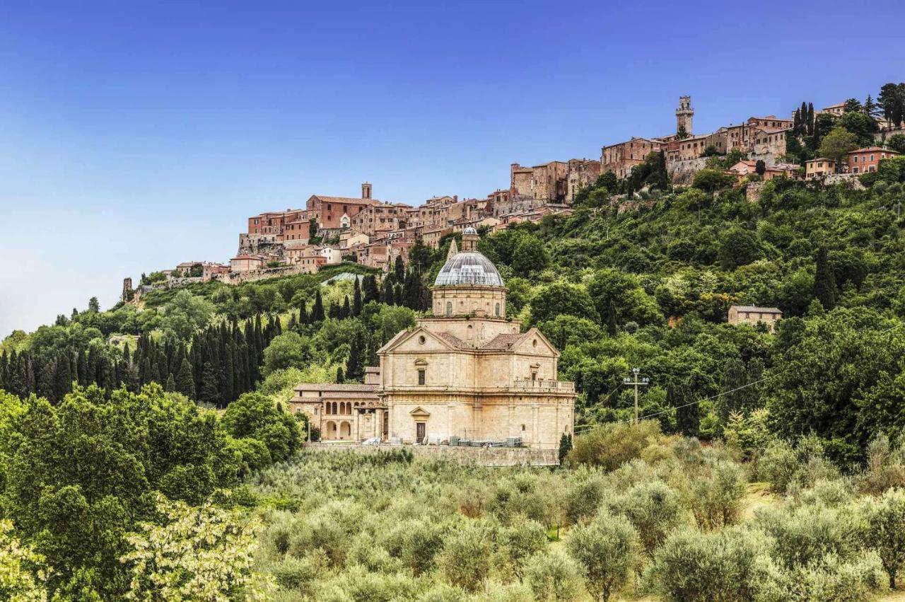 Il Palco Montepulciano, Vista Incredibile, 150Mt Da Piazza Grande公寓 外观 照片