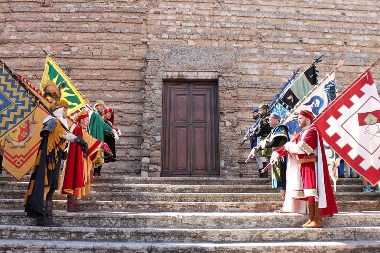 Il Palco Montepulciano, Vista Incredibile, 150Mt Da Piazza Grande公寓 外观 照片